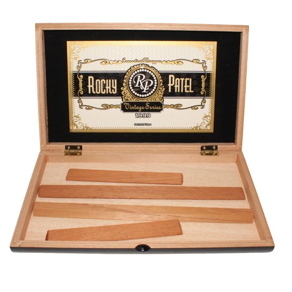 Vintage 1999 Series Rocky Patel Deluxe Toro Empty Cigar Box Mixed Media Project - Picture 2 of 6